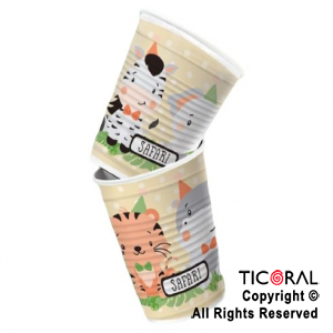 SAFARI VASO X 10 UNIDADES